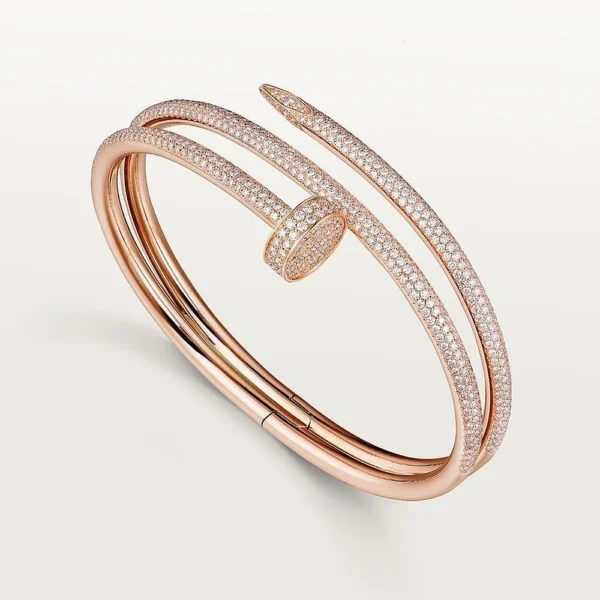 Juste un Clou Double Bracelet Rose Gold Tone Jewelry Gift Ideas