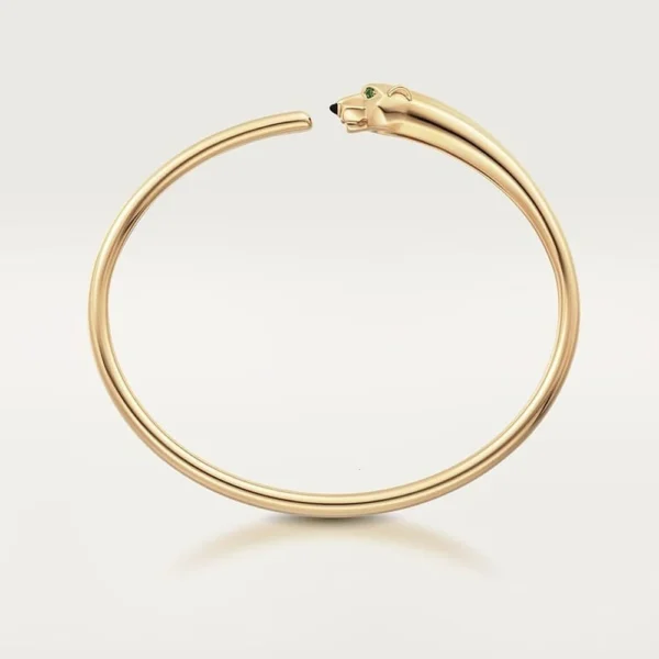 Leopard Panthere Yellow Gold Tone Bracelet Jewelry Ideas