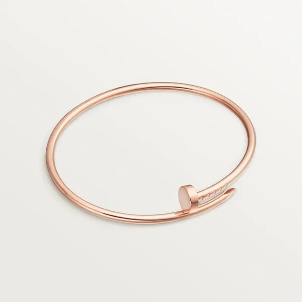 Rose Gold Tone Clou bracelet Bold Design Gift Ideas For Yourself
