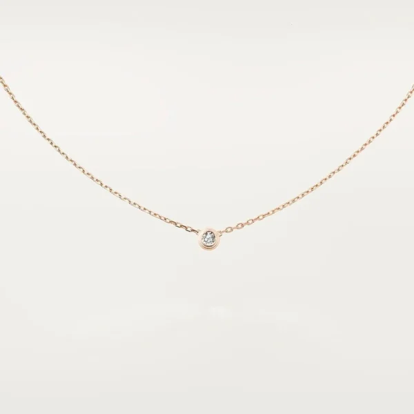 Damour Rose Gold Tone Necklace Jewelry Gift Ideas