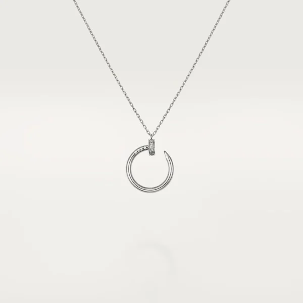 Juste Un Clou Necklace White Gold Tone Jewelry Gift Ideas