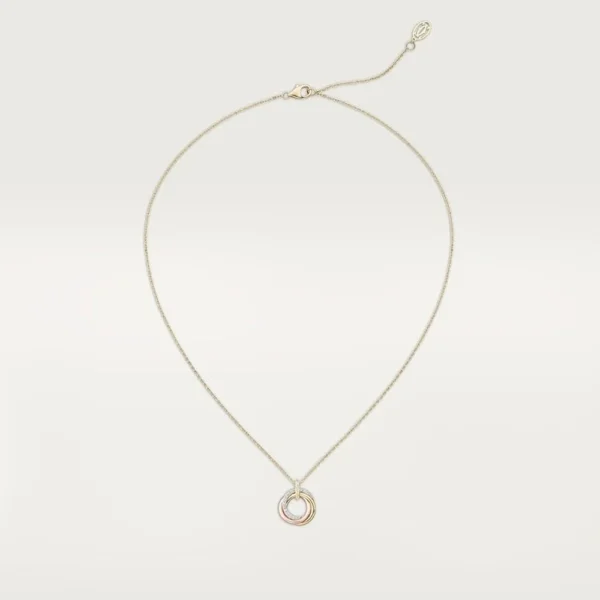 Trinity Bold Model Gold Tone Necklace Jewelry Gift Ideas
