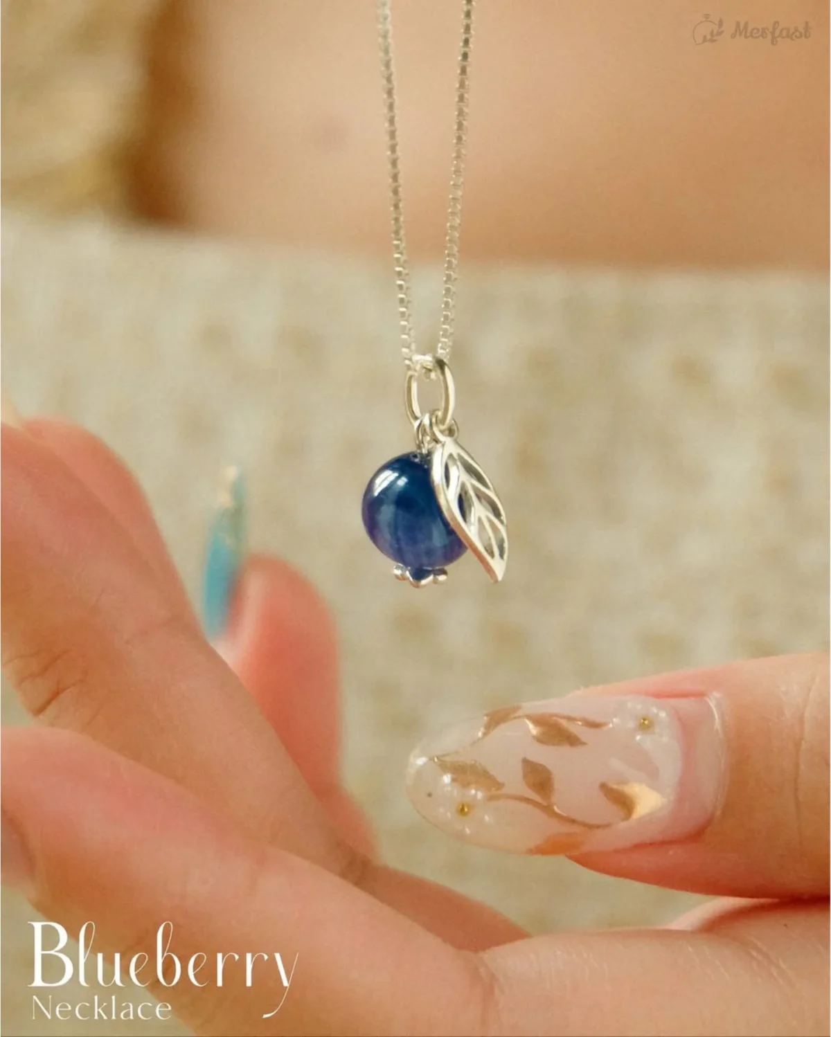 BLUEBERRY NECKLACE 1