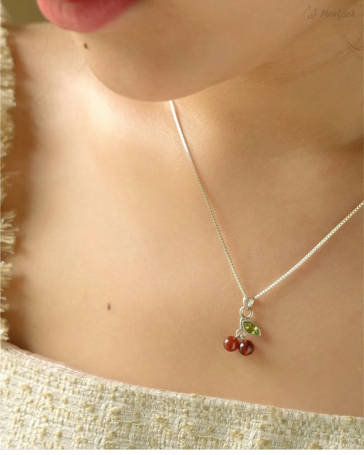 CHERRY NECKLACE 10