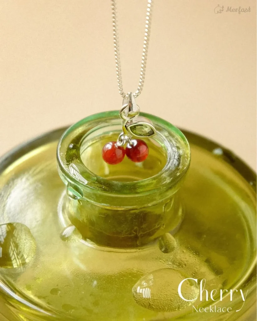CHERRY NECKLACE 2