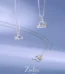 Zodiac Air Sign Gemstone Necklace