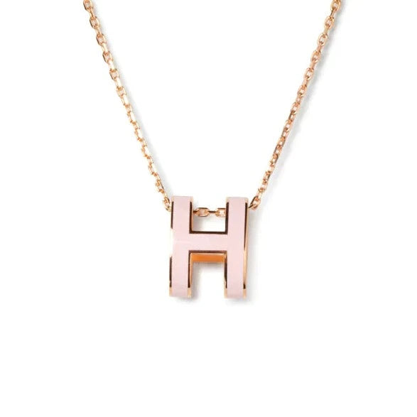 pop h pedant pink gold qncow