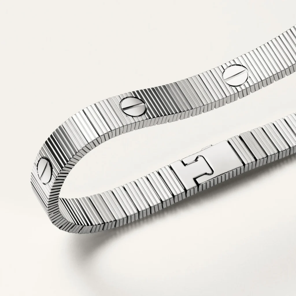 LOVE Style Bracelet Silver Flexible Screw Motif Luxury Jewelry 5