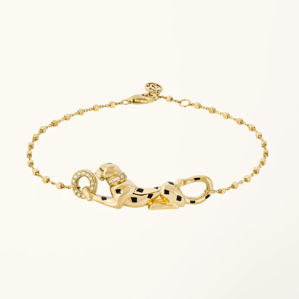 Minimal Gold Panther Necklace for Women Dainty Pendant Jewelry 1