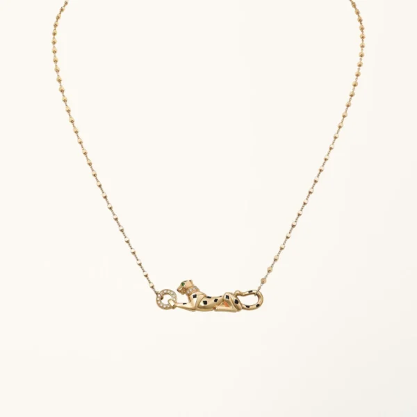 Panther Necklace Gold for Women, Jewelry Gift for Her